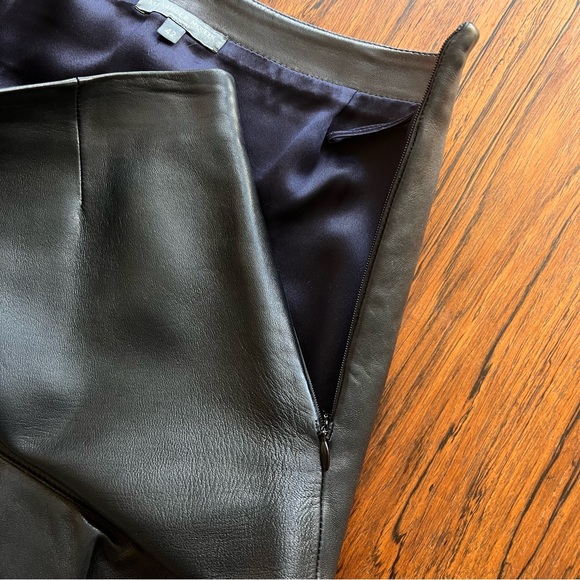 Alexander McQueen leather ruffle skirt - Picture 9 of 11